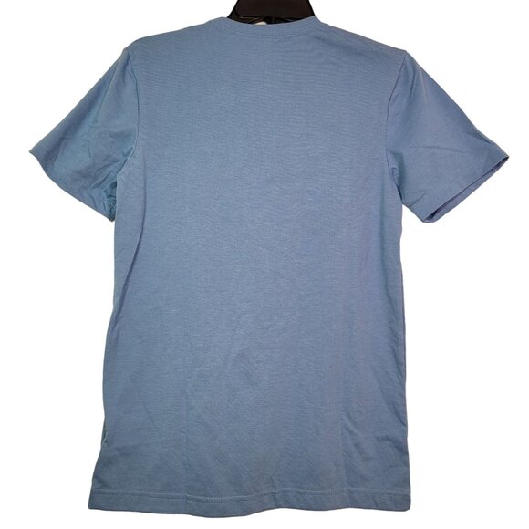 George Men's Crew Neck Short Sleeve Moisture Wicking Tee Blue Ash X-Small - Picture 3 of 7